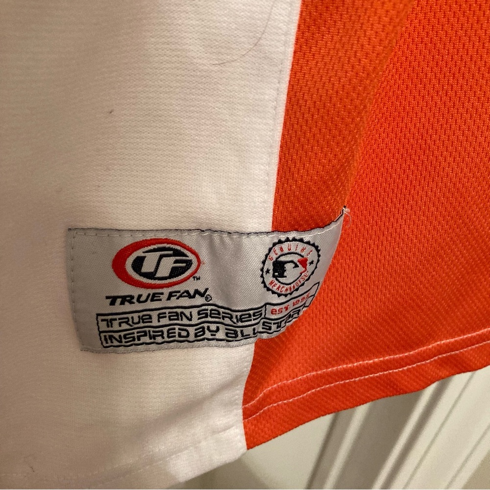 Vintage New York Mets Jersey White Blue and Orange XL - Picture 5 of 8